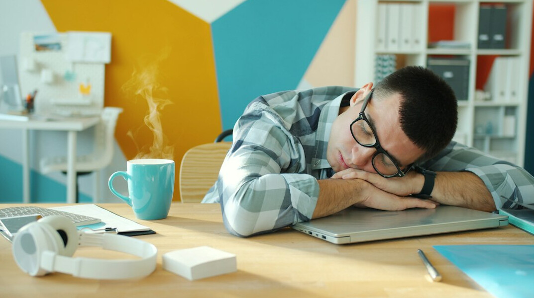 employees on wellness break